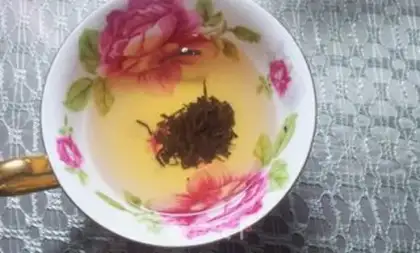 Make Lazy milk tea step 1