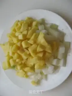 Make Pineapple pie step 1