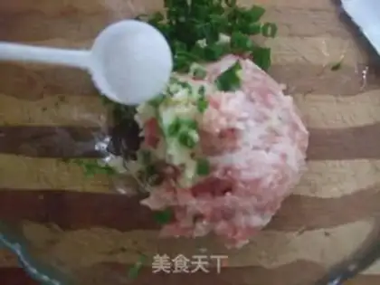 Make Egg dumpling fan step 2