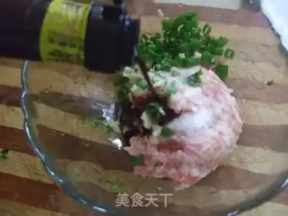 Make Egg dumpling fan step 3