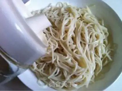 Make Soy noodles step 3