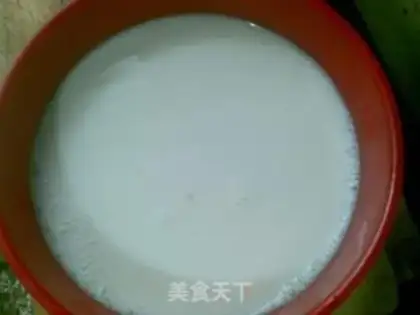 Make Cucumber coconut cream step 1