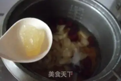 Make Pumpkin date lily soup step 6