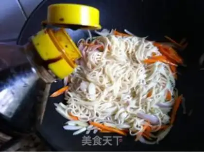 Make Soy noodles step 7