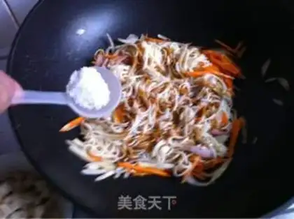 Make Soy noodles step 8