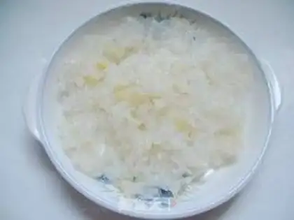 Make The silver spoon of the potato lotion step 1