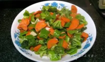 Make Fried broccoli step 2
