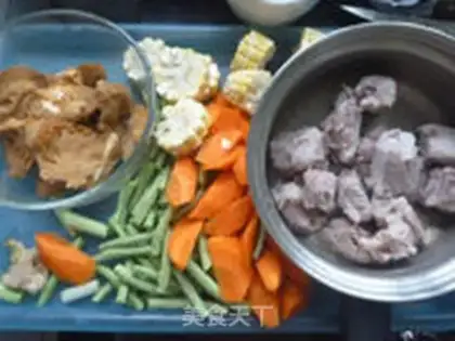 Make The soup of the veggies step 2