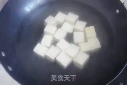 Make Little fish head tofu step 3
