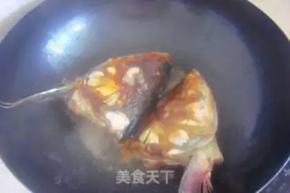 Make Little fish head tofu step 5