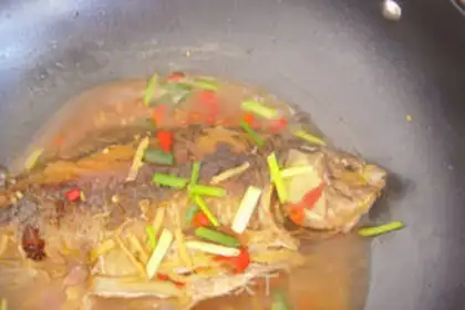Make Red-burned mackerel step 7