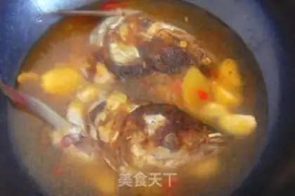 Make Little fish head tofu step 7