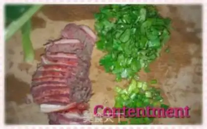 Make Beef fan soup step 1