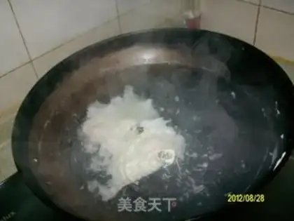 Make Double egg onion oil noodles step 0