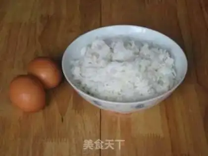 Make Egg fried rice step 0