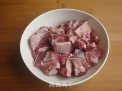Make Curry beef fan soup step 0