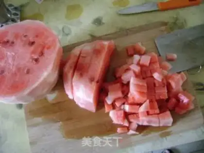 Make Delicious watermelon step 2
