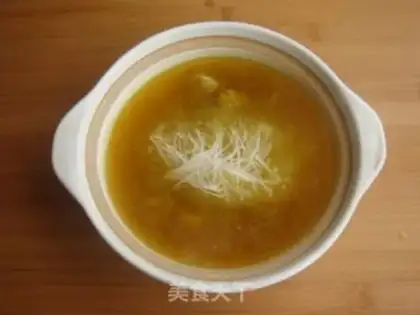 Make Curry beef fan soup step 6