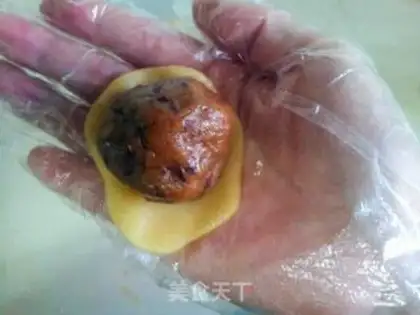 Make The dates are wide moon cakes step 8