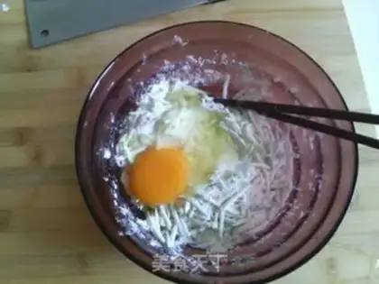 Make Pumpkin eggcake step 4