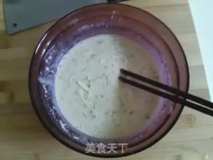 Make Pumpkin eggcake step 5