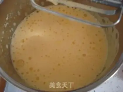 Make French honey sponge cake step 1