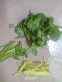 Make Creaming ginger silk eggs step 1