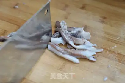 Make Soy squid shaving step 2