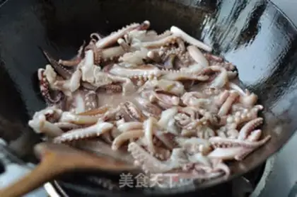 Make Soy squid shaving step 4