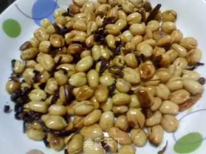 Make Spicy peanuts step 3