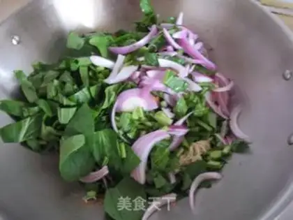 Make Three noodles step 3