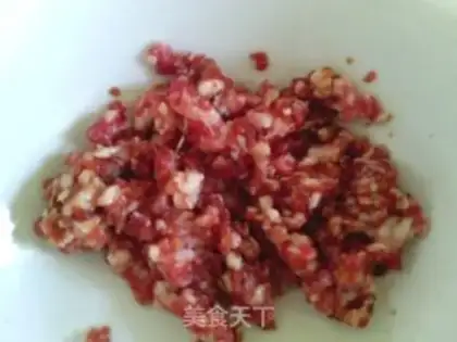 Make The egg and pork dumplings step 0