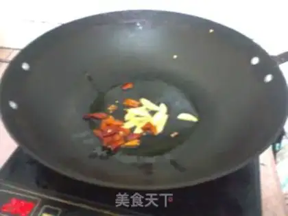 Make Celery fried dry step 5
