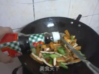 Make Celery fried dry step 8