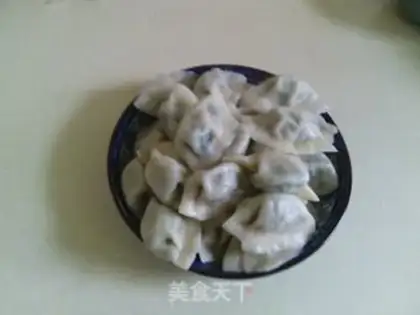 Make The egg and pork dumplings step 10