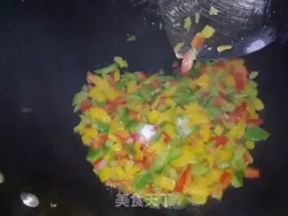 Make Piper rice step 11