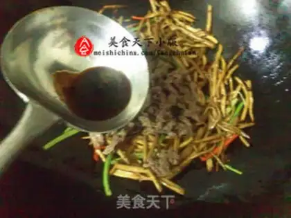 Make Fresh tea, mushrooms, willows step 6