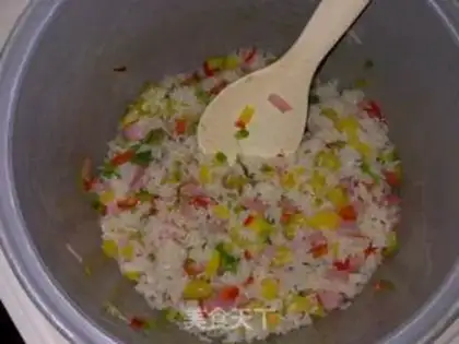 Make Piper rice step 13