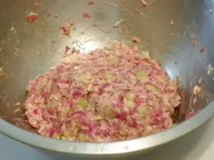Make Tomato meatball soup step 1