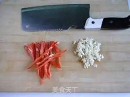 Make Garlic laces step 3