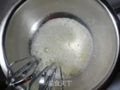 Make Banana cake roll step 2