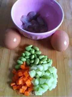 Make Shrimp rice step 0