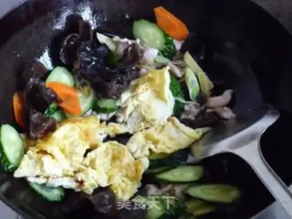 Make Mushu meat step 8