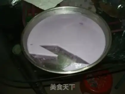 Make Potato crystal cake step 2