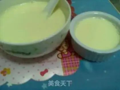 Make Baked pudding step 1