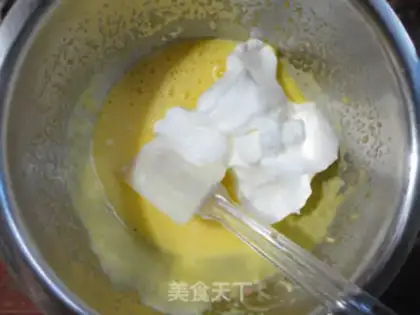 Make Banana cake roll step 4