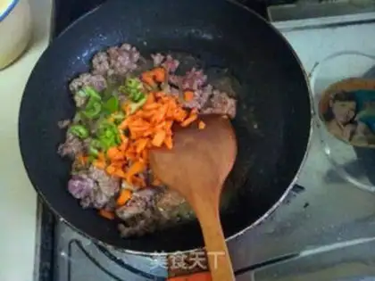 Make Meat and tofu step 5