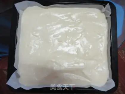 Make Banana cake roll step 7