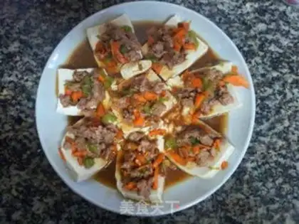 Make Meat and tofu step 7