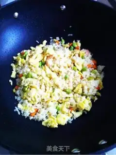 Make Shrimp rice step 6